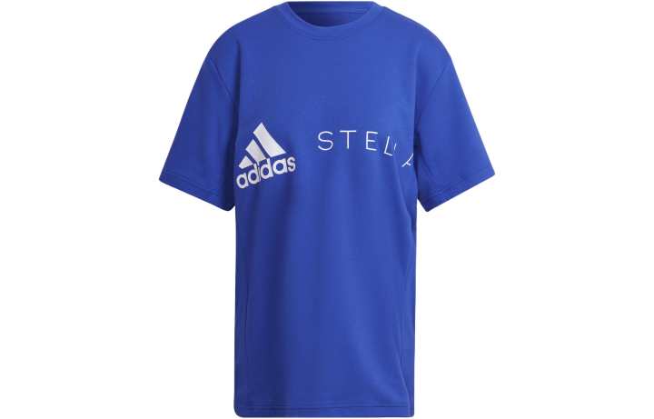 Adidas Adidas x Stella McCartney Drop Shoulder Sleeve T Shirt Women's Cobalt Blue