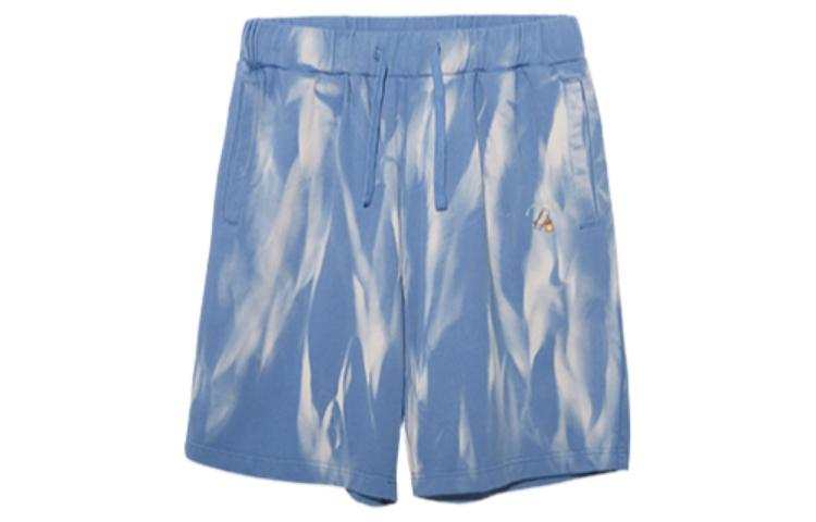 New Era Loose Fit Shorts Summer And Spring Unisex Blue