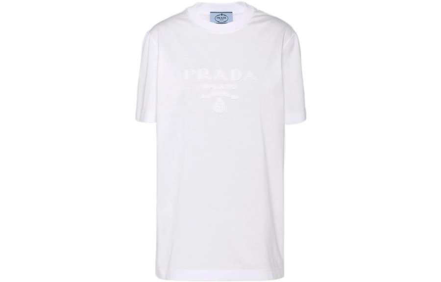 PRADA PRADA SS22 T Shirt Women's White