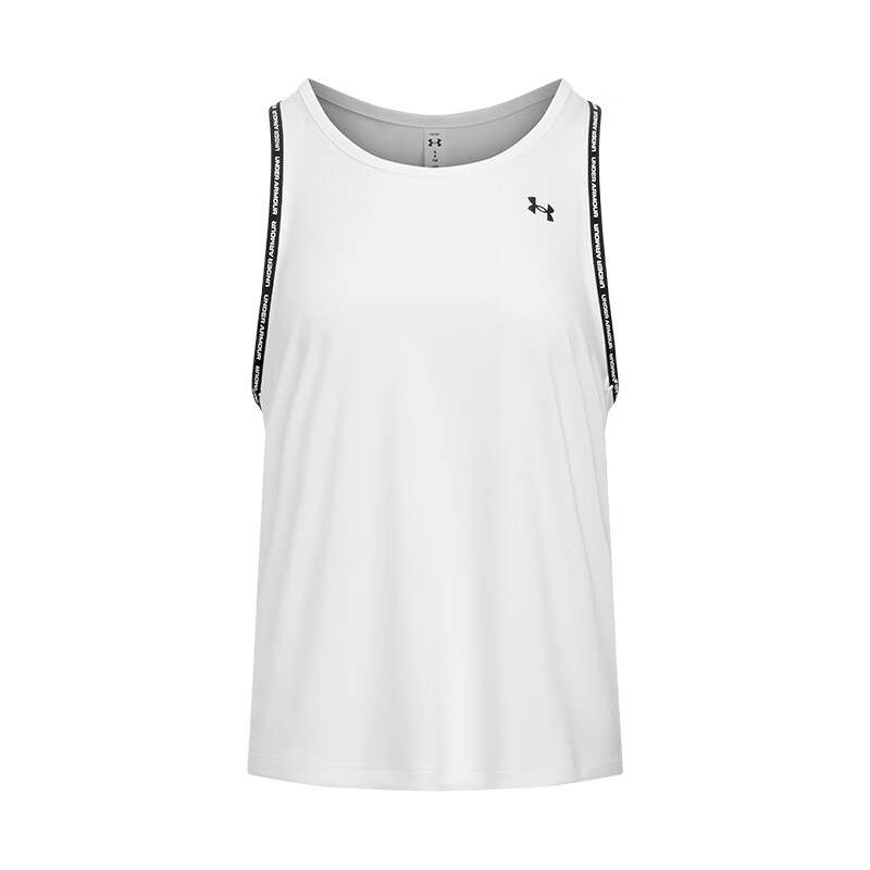 Under Armour TechKnockout SS25 Tank Top Women's White/Black