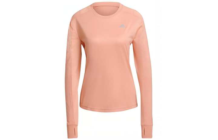 Adidas Adidas Raglan Sleeve Running T Shirt Women's Pink