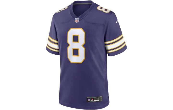 Nike Nike Soccer Jerseys Men's Purple Moderate Straight Fit
