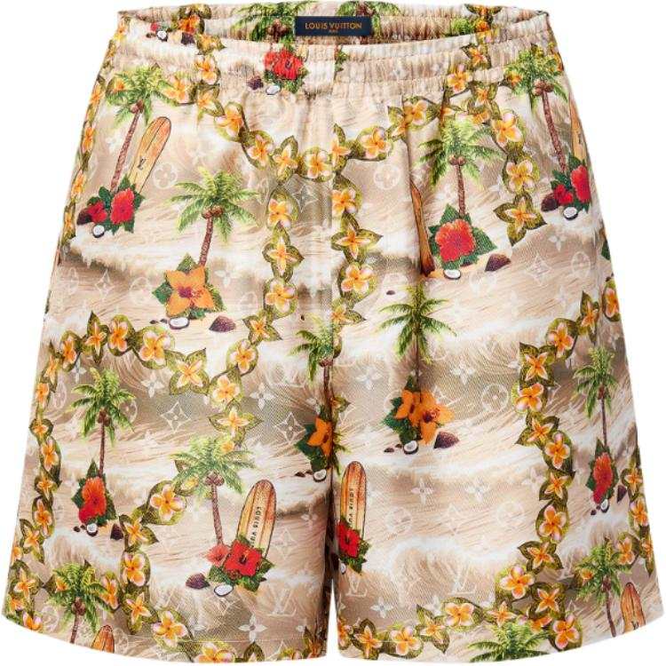 LOUIS VUITTON Casual Shorts Men's Beige