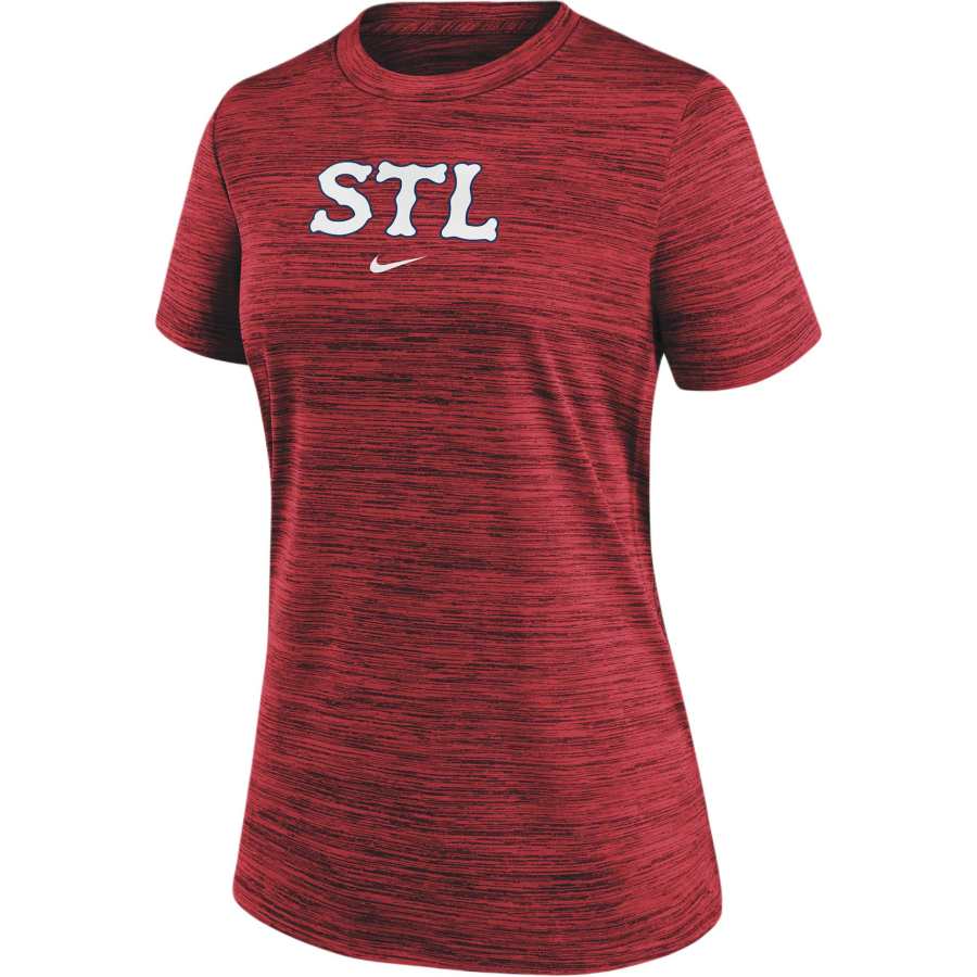 Nike Nike St. Louis Cardinals Authentic Collection City Connect Practice Velocity Women's Nike Dri-FIT Mlb T-Shirt