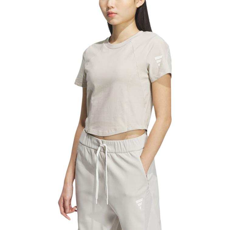 Adidas Adidas SS25 Raglan Sleeve T Shirt Women's Miracle Bauxite Brown