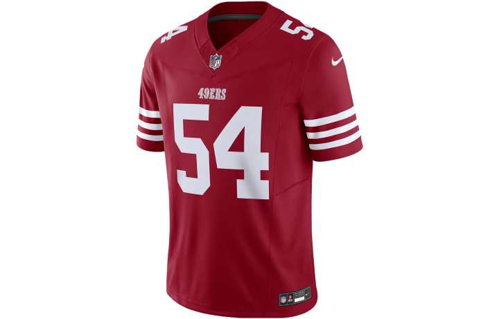 Nike Nike Fred Warner San Francisco 49ers Men's Nike Dri FIT Nfl Elite Jersey