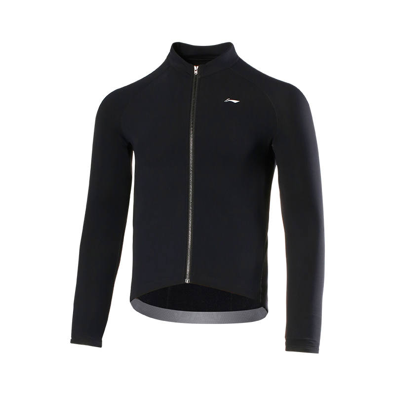 Li-Ning Li Ning Cycling Clothing Men's Black Road Bike Long Sleeved