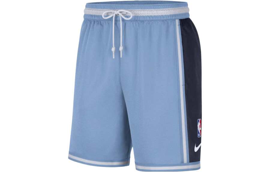Nike Nike Basketball Shorts Men's Light Blue Moderate Straight Fit Pants
