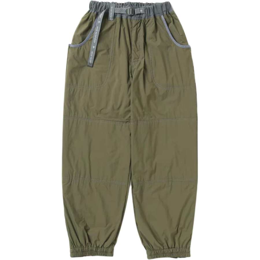 And Wander And Wander FW24 Casual Pants Unisex Khaki