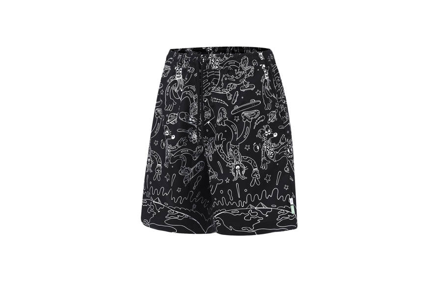 Li-Ning Li Ning Sports Shorts Men's Black White