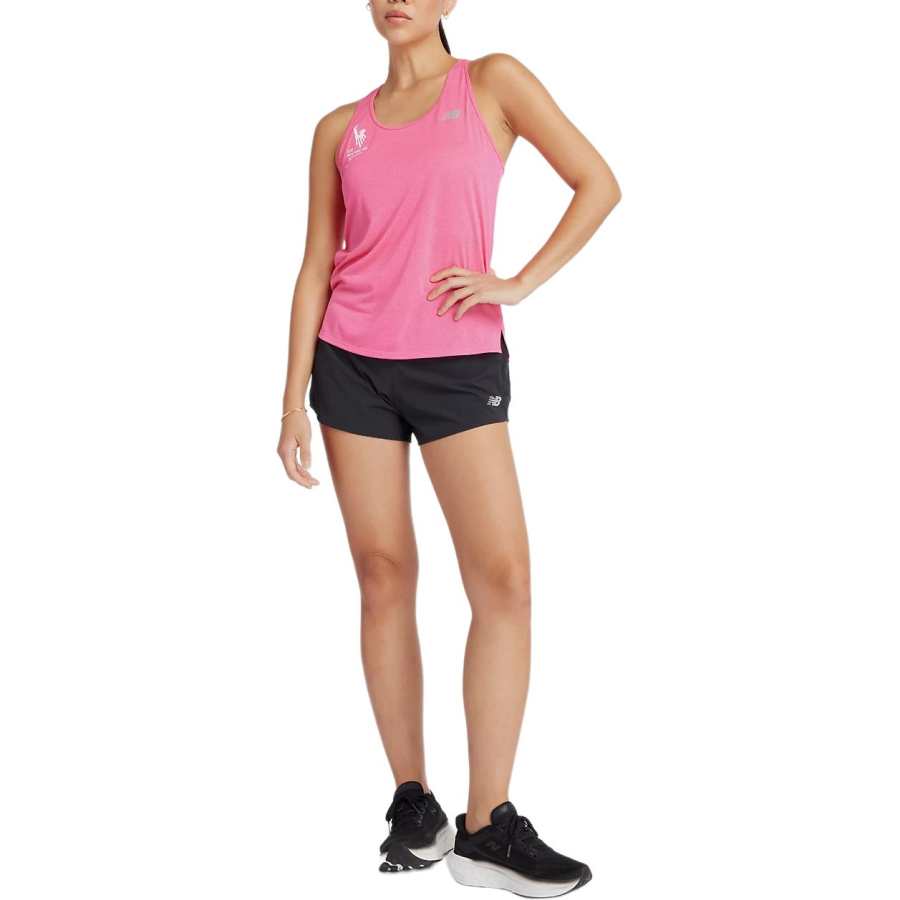 New Balance New Balance NYC Marathon AthleticsTCS Tank Top Women's Pink Heather