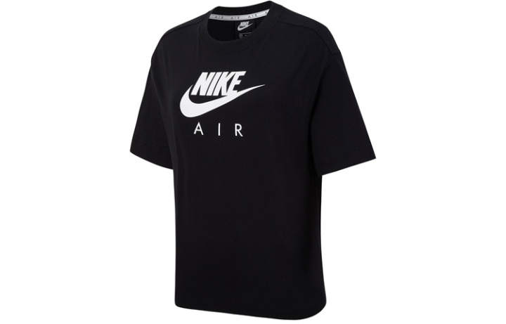 Nike Nike Drop Shoulder Sleeve T Shirt Women's Black