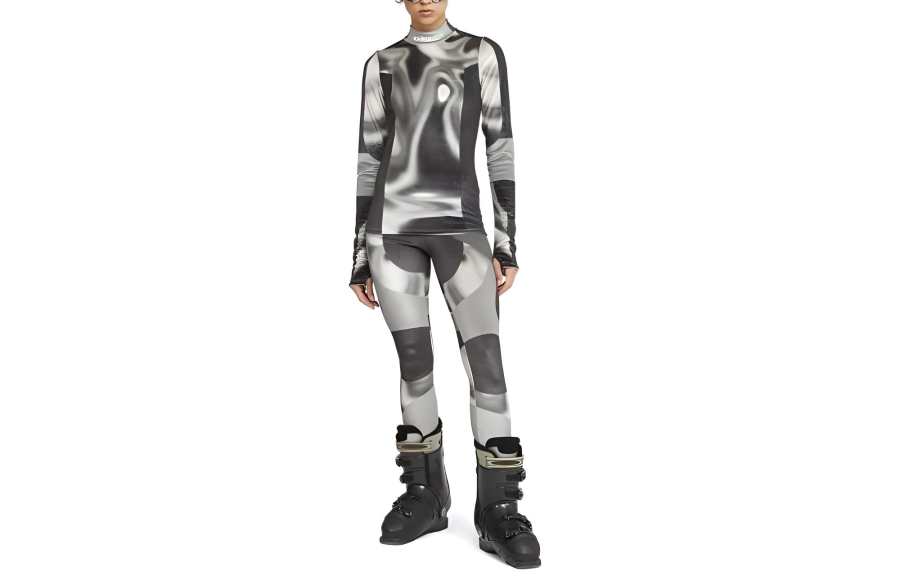 KHRISJOY 【Previous Season】Kaleidoscope Thermo Ls mock-neck T-shirt