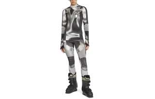 KHRISJOY 【Previous Season】Kaleidoscope Thermo Ls mock-neck T-shirt