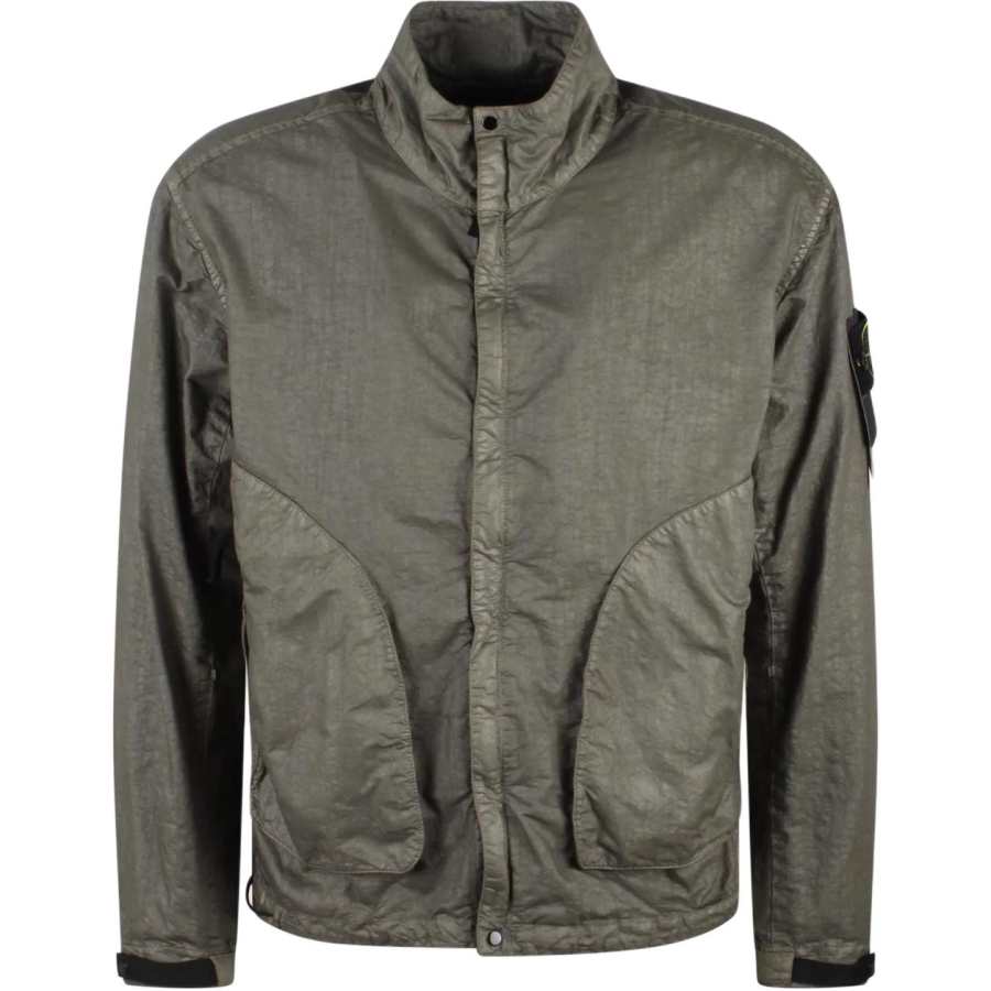 STONE ISLAND Jackets & Coats Men's Green