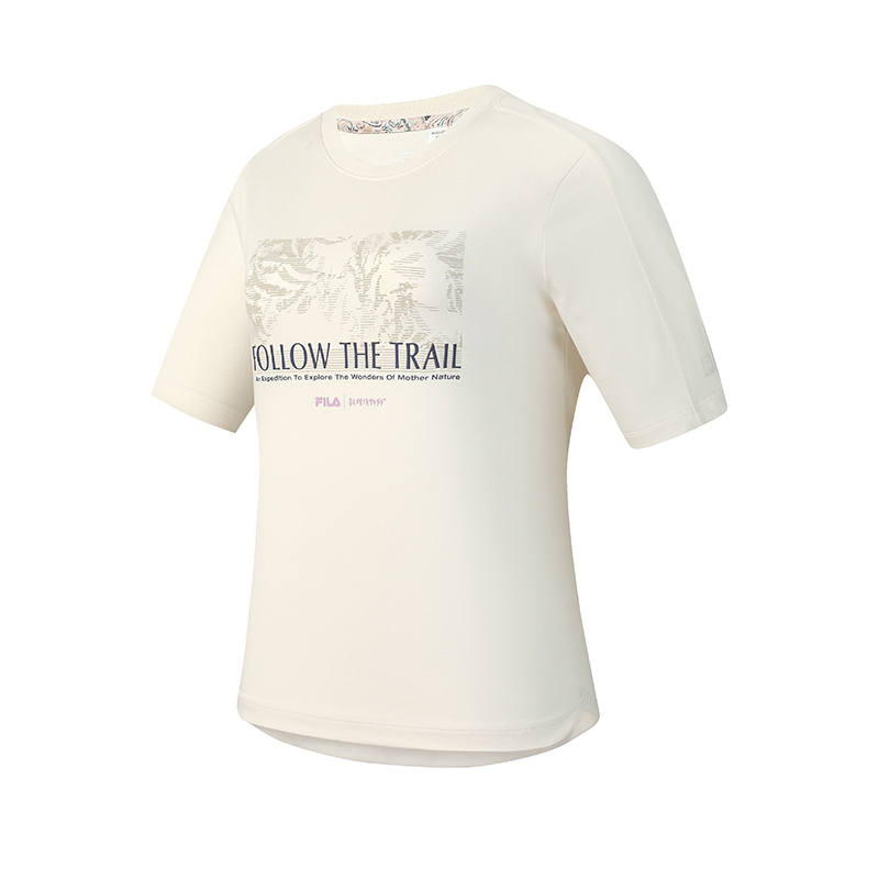 FILA ATHLETICS Regular T Shirt Women's Lactose Color