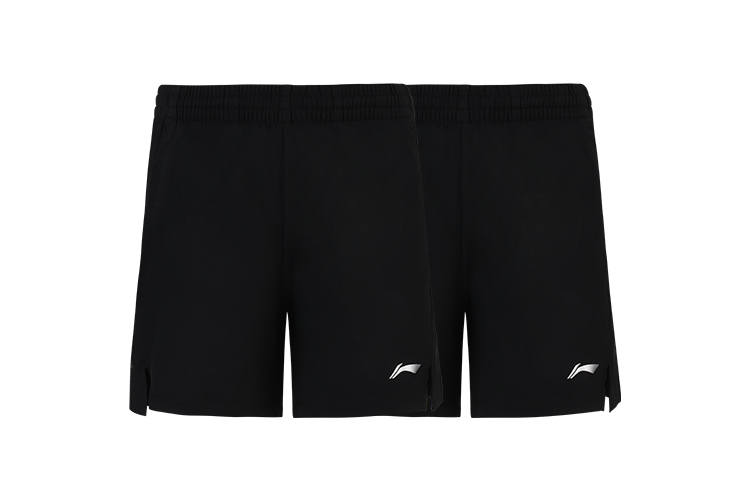 Li-Ning Li Ning Sports Shorts Men's 2 Pack Black Moderate