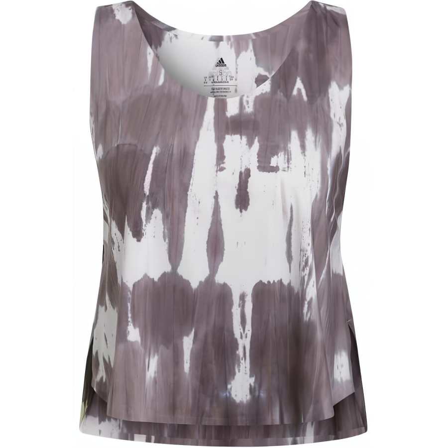 Adidas Adidas Tank Tops Women's Gray Crew Neck Moderate Straight Fit