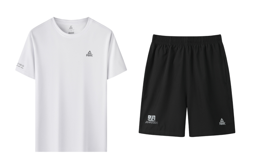 PEAK Casual Sportswear Unisex Crew Neck Moderate