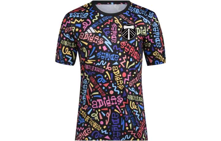 Adidas Adidas Portland Timbers Soccer Jerseys Men's Multicolor Moderate Straight Fit
