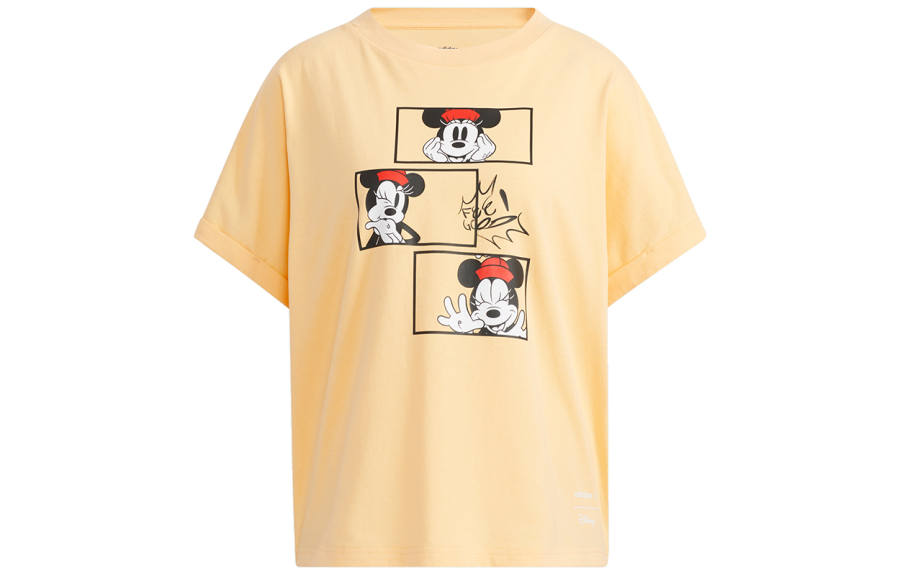 Adidas Neo x Disney Batwing Sleeve T Shirt Women's Apricot