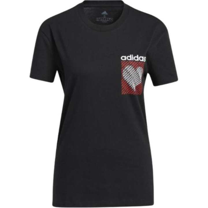Adidas Adidas Free Shipping With AdiClub Heart Graphic Tee