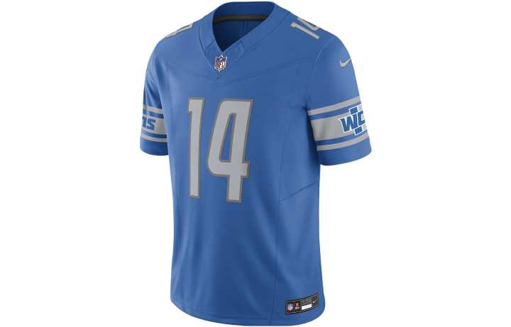 Nike Nike Soccer Jerseys Men's Blue Moderate Straight Fit