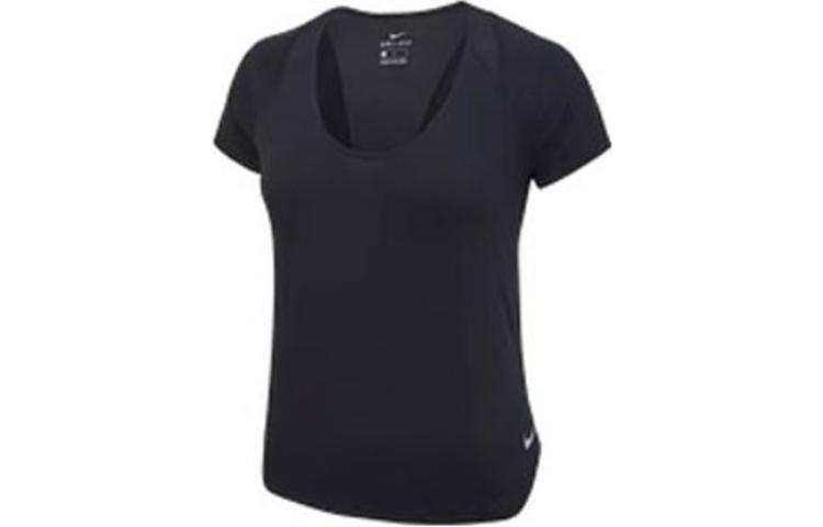 Nike Nike T Shirts Women's Black Crew Neck Moderate Other