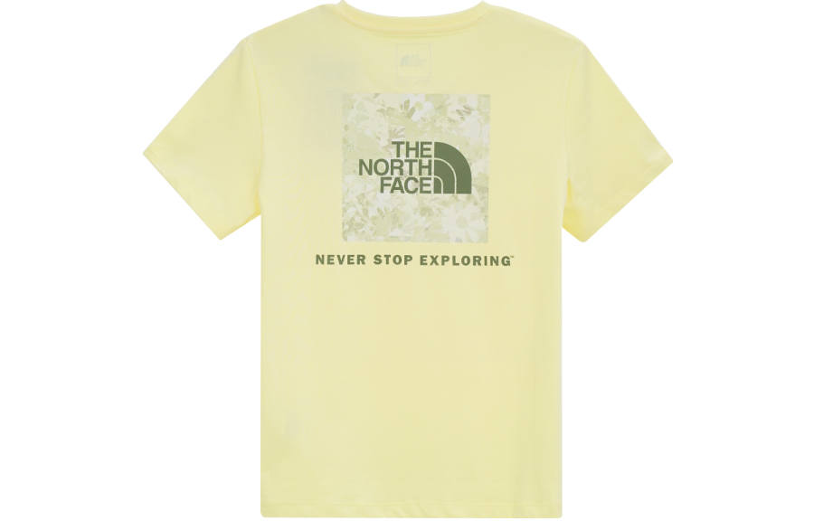 THE NORTH FACE Set in Sleeve T Shirt Women's Yellow