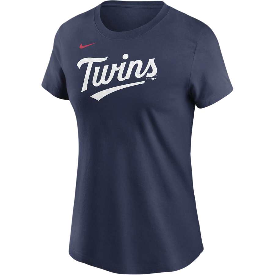Nike Nike X MLB T Shirts Women's Marine Blue Crew Neck Moderate Other