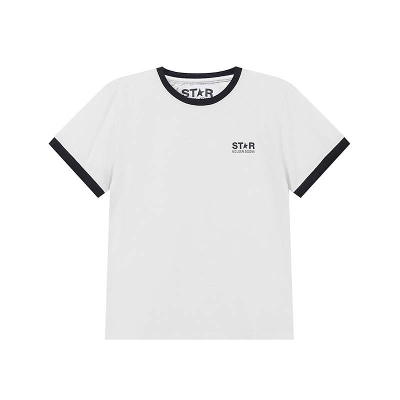 Golden Goose Logo Printed Crewneck T-Shirt
