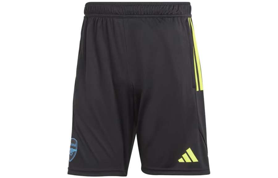 Adidas Adidas Arsenal Soccer Bottoms Men's Black Moderate Straight Fit Pants