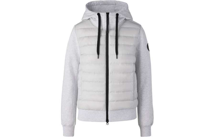 Canada Goose HyBridge Down Coats Women's Light Gray Hooded Moderate