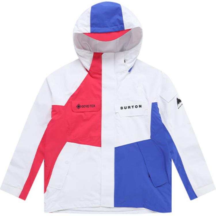 BURTON GORETEX Circus Tricolor Ski Top Unisex