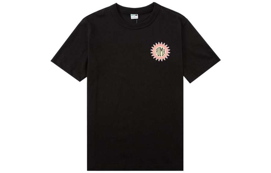 PUMA Set in Sleeve T Shirt Women's Black