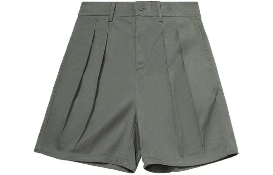 Li-Ning Li Ning Sports Shorts Men's Gray Green Thin
