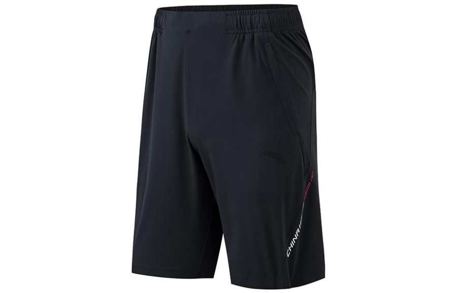 ANTA Variety Training Collection Sports Shorts Men's Black Moderate
