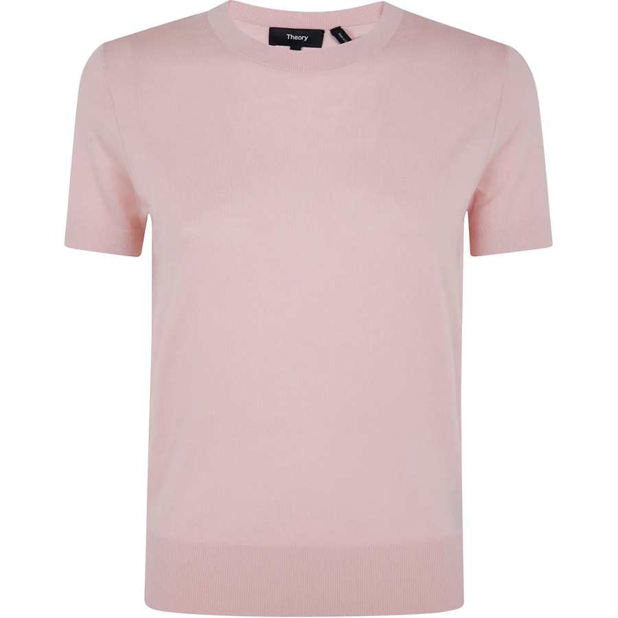 THEORY Fine Knit Crewneck T Shirt