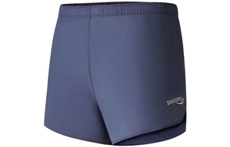 Saucony Sports Shorts Men's Sea Wave Blue Moderate