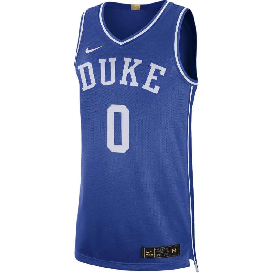 Nike Nike Dri Fit College Men's Basketball Jersey Basketball Jersey Men's Royal Blue