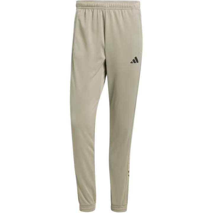 Adidas Adidas Train Essentials Camo Training Joggers Casual Pants Men's Silver Pebble