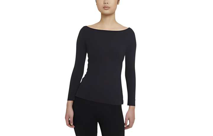 Nike Nike Drop Shoulder Sleeve T Shirt Women's Black