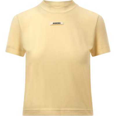 Jacquemus Le T Shirt Gros Grain 'Light Beige'