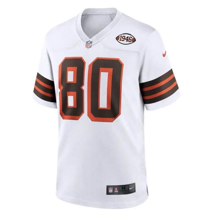 Nike Nike Shedeur Sanders Cleveland Browns 2025 Nfl Draft Men's Nike Nfl Game Jersey