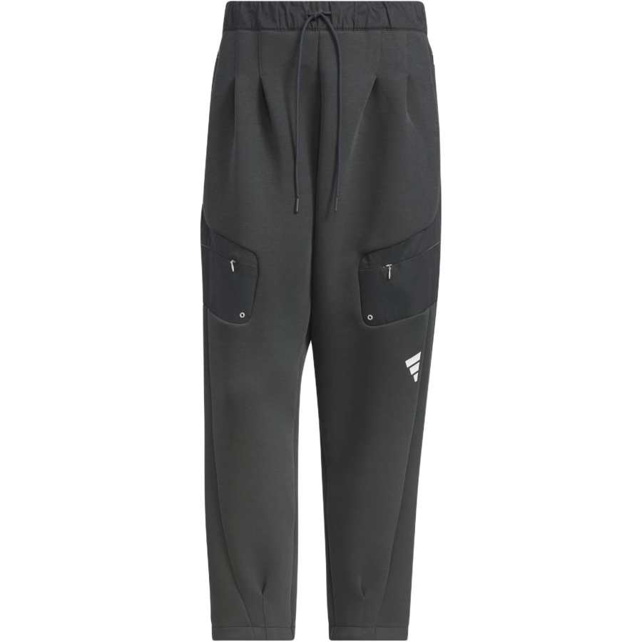 Adidas Adidas FW24 FUSTL P KN PT3 Casual Pants Men's Carbon Black