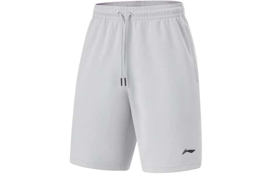 Li-Ning Li Ning Fitness Series Casual Shorts Men's Mist Gray
