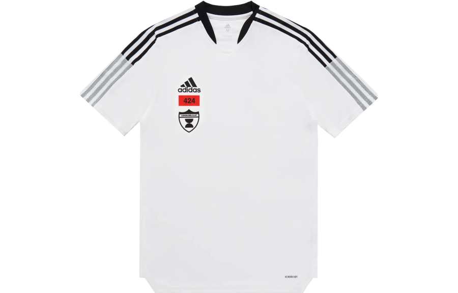 Adidas Adidas X 424 Adidas X 424 SS23 Collaboration Collection Soccer Jerseys Unisex White Moderate
