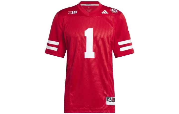 Adidas Adidas Nebraska Football Off Field Home Jersey