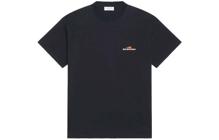 Balenciaga SS22 T Shirt Women's Black