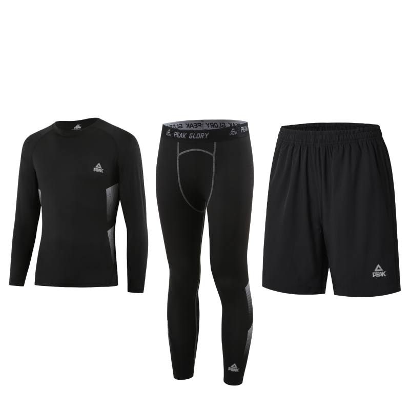 PEAK PEAK Fitness Sets Men's Crew Neck Thin